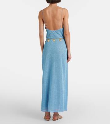 Lumière belted maxi dress | Oséree