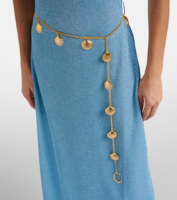 Lumière belted maxi dress | Oséree