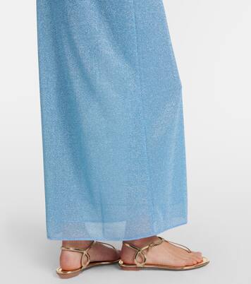 Lumière belted maxi dress | Oséree