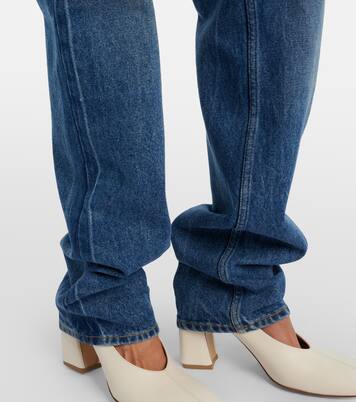 High-rise straight jeans | Bottega Veneta