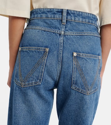 High-rise straight jeans | Bottega Veneta