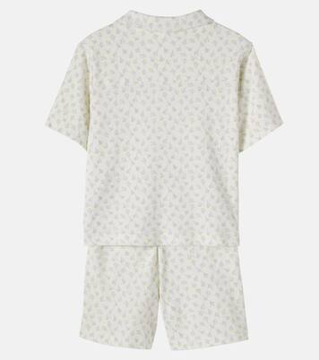 Lothar printed cotton pajamas | Bonpoint