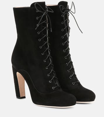Stivaletti in suede | Miu Miu
