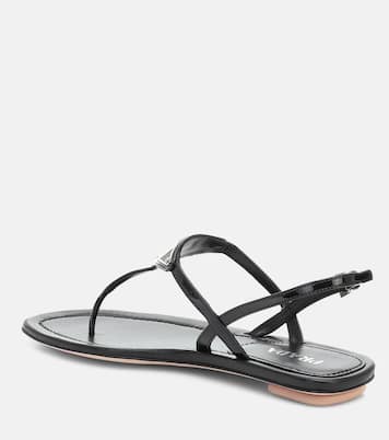 Sandali infradito in vernice | Prada