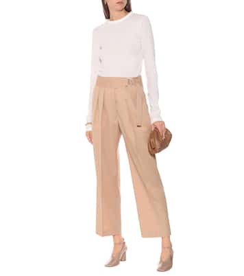 Pantaloni in gabardine di lana | Jil Sander
