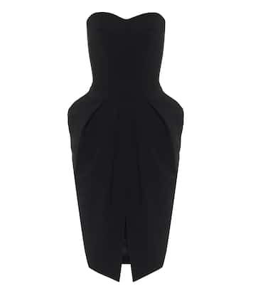 Neuron strapless cady midi dress | Maticevski