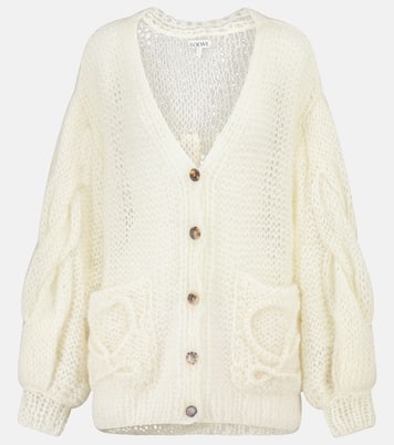 Mohair-blend cardigan | Loewe