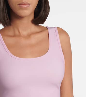 Crop top en mezcla de punto | Wardrobe.NYC