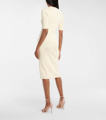 Vestido midi Minamoto de punto | Altuzarra