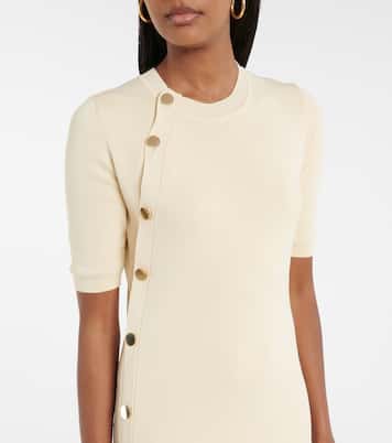 Vestido midi Minamoto de punto | Altuzarra