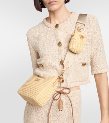 Borsa a spalla Re-Edition 2005 Small in rafia | Prada