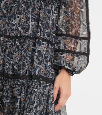 Robe Rahla en soie mélangée | Veronica Beard
