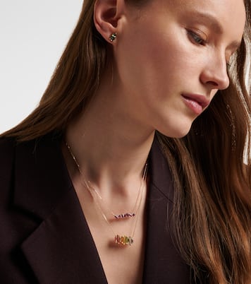 Collier en or 14 ct avec diamants et pierres | Suzanne Kalan