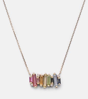 Collier en or 14 ct avec diamants et pierres | Suzanne Kalan