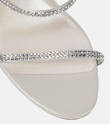 Verzierte Sandalen Supercleo aus Leder | Rene Caovilla