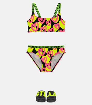 Printed logo bikini | Stella McCartney Kids