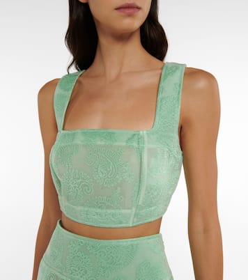 Jacquard bralette | Jil Sander