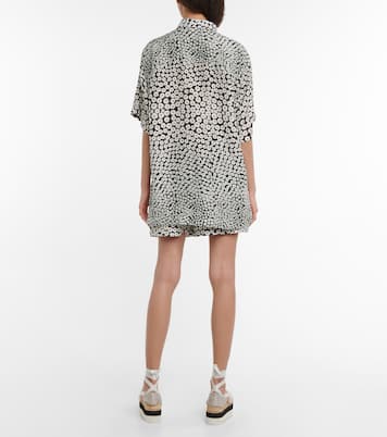 Floral silk shirt | Stella McCartney