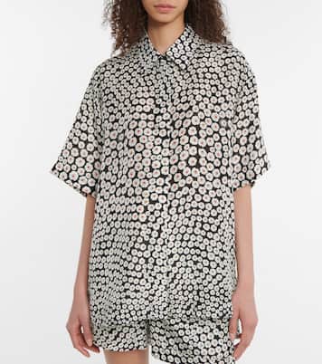 Floral silk shirt | Stella McCartney