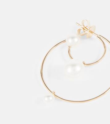 Boucle d’oreille unique Bain Perle en or 14 ct et perles | Sophie Bille Brahe