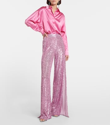 Camisa de satén de seda | Tom Ford