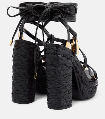 Sandali in pelle con plateau | Tom Ford