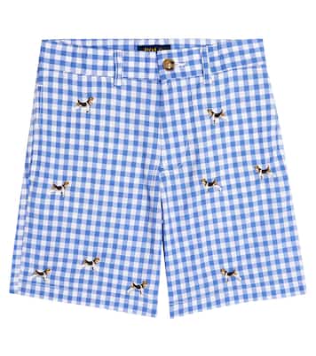 Shorts in twill di cotone a quadretti | Polo Ralph Lauren Kids