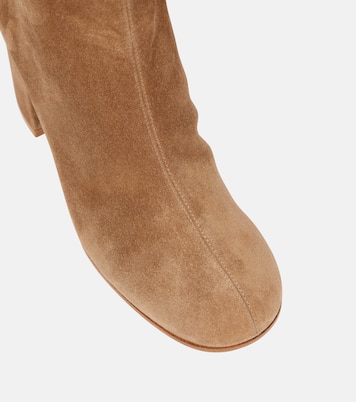 Stiefel aus Veloursleder | Gianvito Rossi