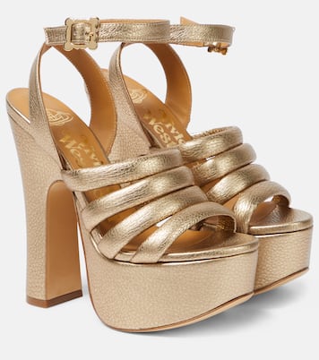Britney metallic leather platform sandals | Vivienne Westwood