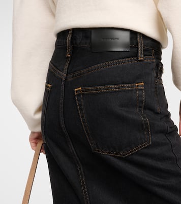 Denim maxi skirt | Wardrobe.NYC