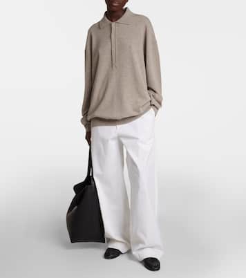 Pantaloni Perseo a gamba larga | The Row