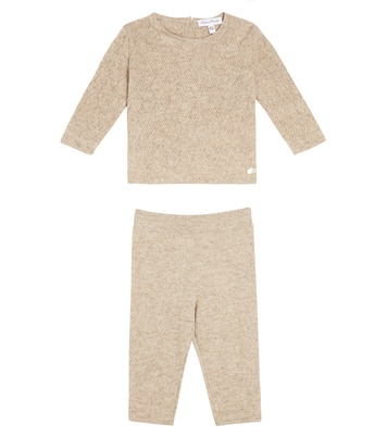 Baby cashmere sweater and pants set | Tartine et Chocolat