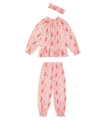 Pijama Santa de algodón estampado | Jellymallow