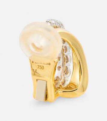 Bijou d'oreille Whisper en or 18 ct et diamants | Yeprem