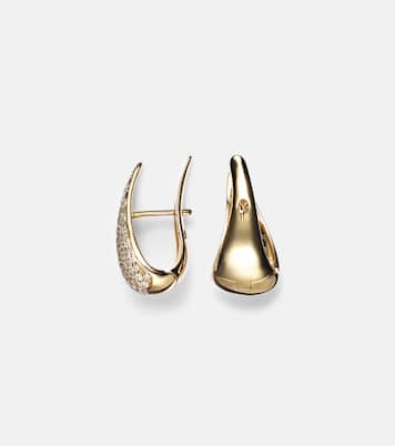 Boucles d'oreilles Claw en or 18 ct et diamants | Anita Ko
