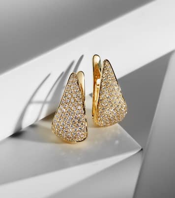 Boucles d'oreilles Claw en or 18 ct et diamants | Anita Ko