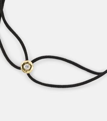 Bracciale Parachute Nesting Gem in oro 18kt con diamante | Octavia Elizabeth