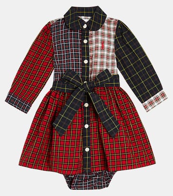 Baby Junia dress and bloomers set | Polo Ralph Lauren Kids