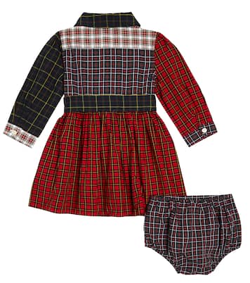 Baby Junia dress and bloomers set | Polo Ralph Lauren Kids