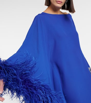 Ubud Extravaganza feather-trimmed gown | Taller Marmo