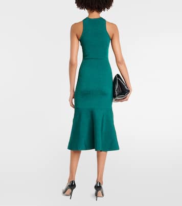 Abito midi in maglia | Victoria Beckham