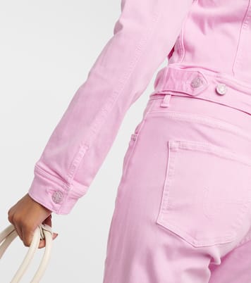 Robyn cropped denim jacket | AG Jeans