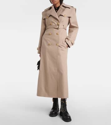 Trench in twill di cotone | Balmain