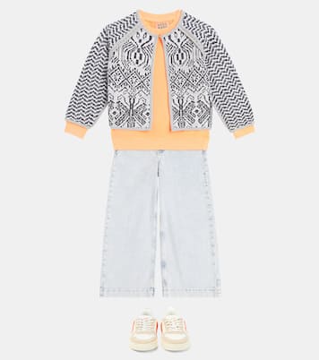 Cotton jersey sweatshirt  | Scotch & Soda Kids
