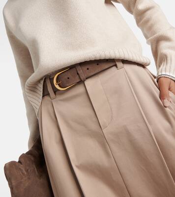 Gürtel aus Veloursleder | Brunello Cucinelli