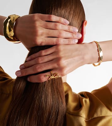 Anello in oro 18kt con smeraldi | Ileana Makri