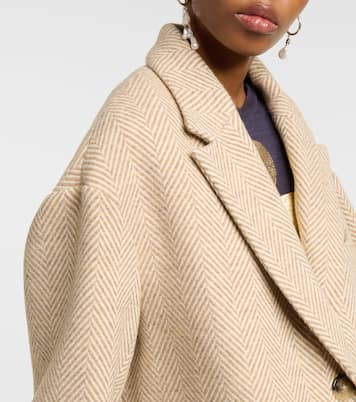 Limiza checked wool coat | Marant Etoile