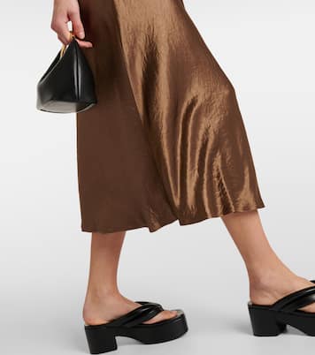 Midirock Alessio aus Satin | Max Mara