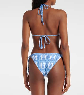 Top bikini a triangolo Cancun con stampa | Melissa Odabash