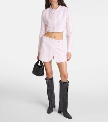 Secchiello Swipe Mini in pelle | Coperni
